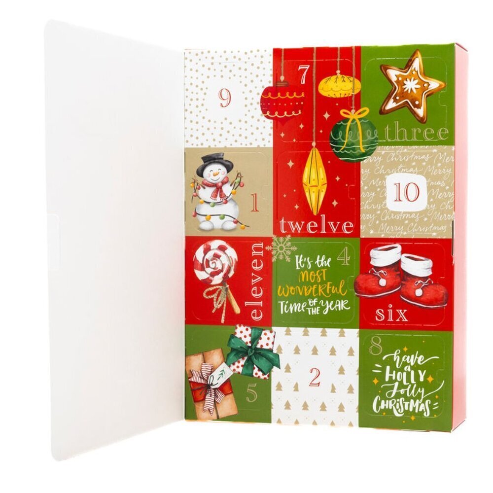 Fill it Yourself Empty 12 Day Advent Calendar – Christmas Gift Packaging